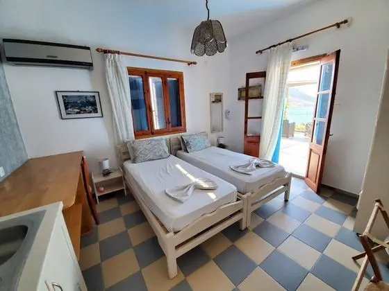 Stüdyo, Küçük Mutfak, Deniz Manzaralı (For 2)