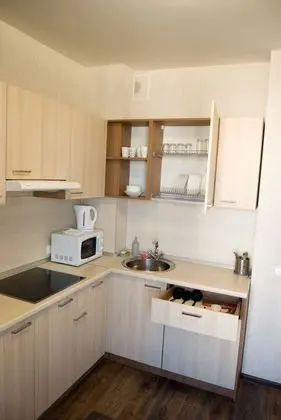 Deluxe Apart Daire, 1 En Büyük (King) Boy Yatak ve Çekyat, Mutfak, Park Manzaralı