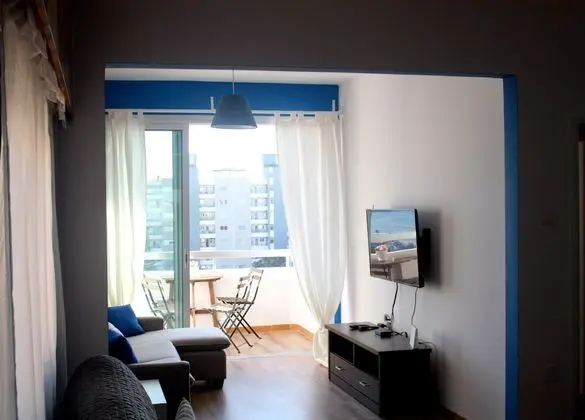 Apart Daire, 2 Yatak Odası, Deniz Manzaralı (Panoramic Blue)