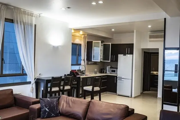 Deluxe Apart Daire, 2 Yatak Odası, Plaj Manzaralı, Denize Bakan