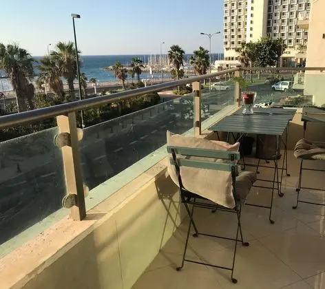 Deluxe Apart Daire, 2 Yatak Odası, Plaj Manzaralı, Denize Bakan