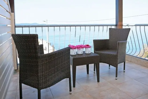 Superior Tek Büyük veya İki Ayrı Yataklı Oda, Balkon, Deniz Manzaralı