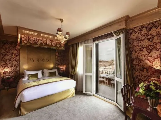Deluxe Oda, 1 En Büyük (King) Boy Yatak, Teras, Manzaralı (or Terrace View)