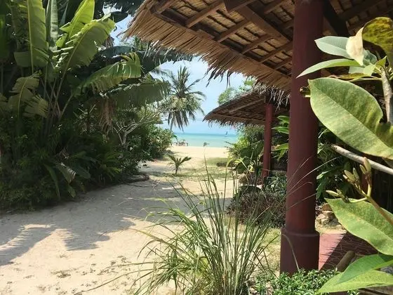 Deluxe Bungalov, 1 Yatak Odası, Kısmi Deniz Manzaralı