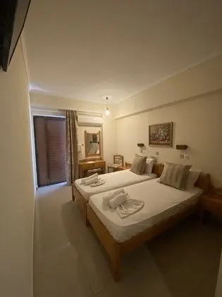 Standard Üç Kişilik Oda, 3 Tek Kişilik Yatak, Balkon