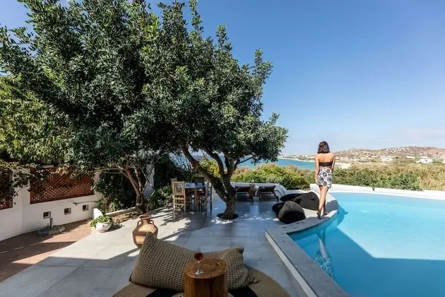 Deluxe Villa, 2 Yatak Odası, Kişiye Özel Havuzlu, Deniz Manzaralı