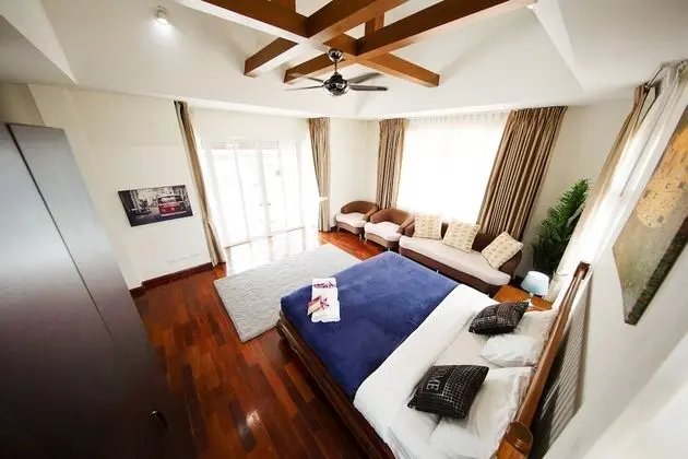 Family Villa, 6 Yatak Odası, Kişiye Özel Havuzlu, Havuz Manzaralı