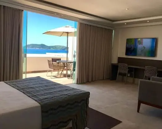 Suite Luxo Hidro Frente Mar