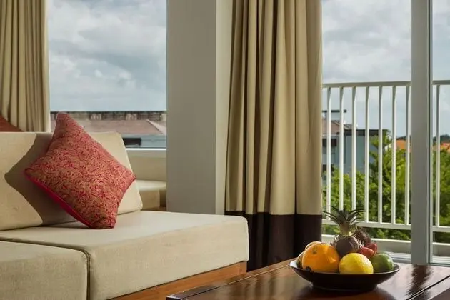 Junior Suite Balcony with Pool View