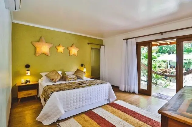 Premium Tek Büyük Yataklı Oda, 1 Yatak Odası, Balkon, Bahçe Manzaralı