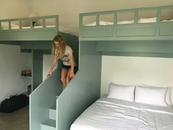 Deluxe Dört Kişilik Oda, 1 Yatak Odası, Bahçe Manzaralı, Bahçeli