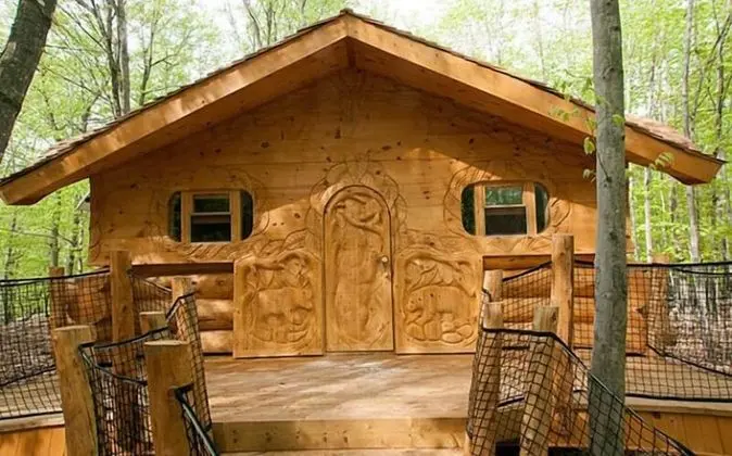 Classic Kulübe (Cabane en bois rond)