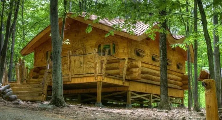 Classic Kulübe (Cabane en bois rond)