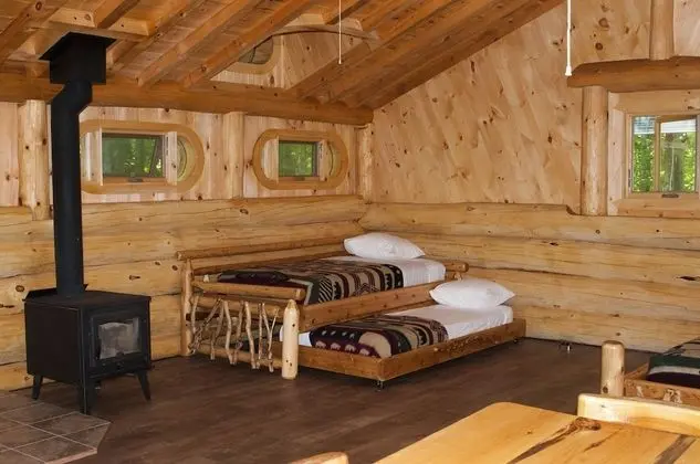 Classic Kulübe (Cabane en bois rond)