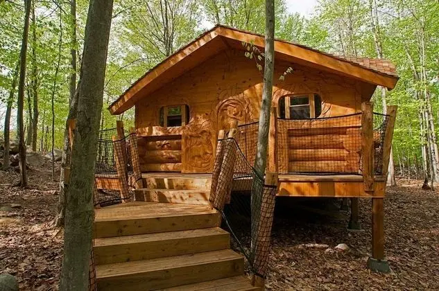 Classic Kulübe (Cabane en bois rond)