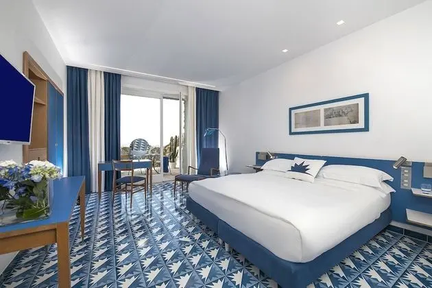 Deluxe Tek Büyük Yataklı Oda, Deniz Manzaralı, Denize Bakan