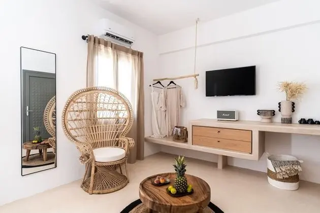 Deluxe Tek Büyük Yataklı Oda, Balkon, Deniz Manzaralı