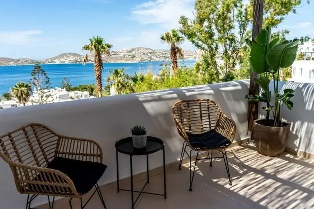 Deluxe Tek Büyük Yataklı Oda, Balkon, Deniz Manzaralı