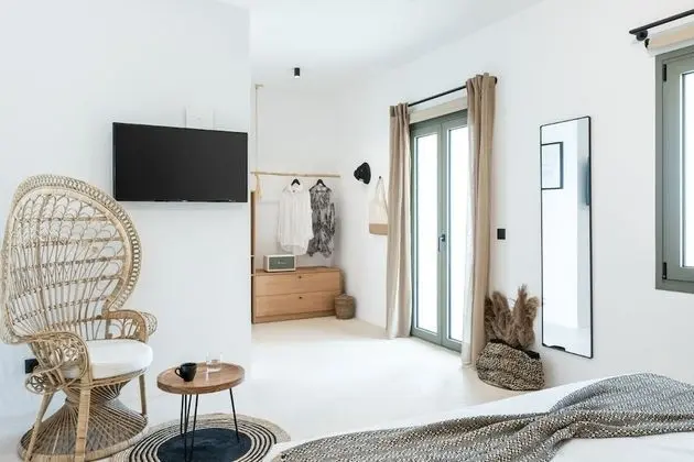 Romantic Tek Büyük Yataklı Oda, Teras, Deniz Manzaralı