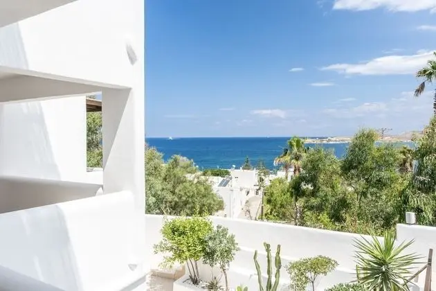 Romantic Tek Büyük Yataklı Oda, Teras, Deniz Manzaralı