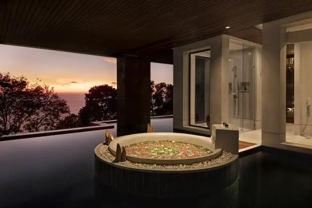 Süit, 1 Yatak Odası, Kişiye Özel Havuzlu (Spa, open style washroom and bathroom)