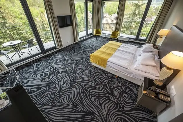 Deluxe Tek Büyük Yataklı Oda, 1 Yatak Odası, Teras, Nehir Manzaralı