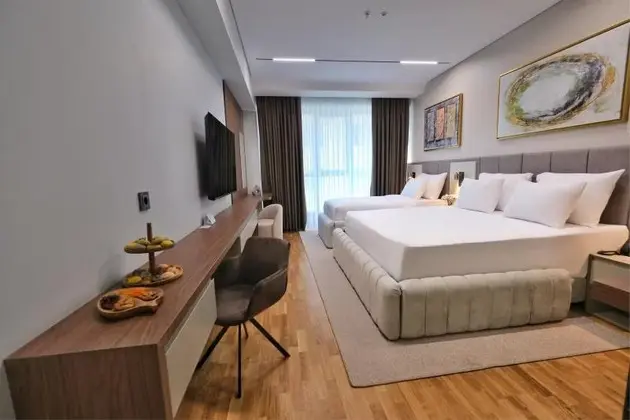 Deluxe Aile Odası Şehir manzarası Oda