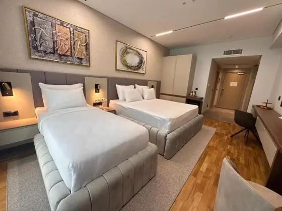 Deluxe Aile Odası Şehir manzarası Oda