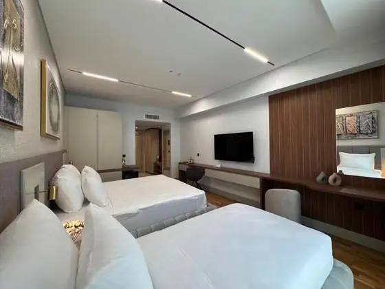Deluxe Aile Odası Şehir manzarası Oda