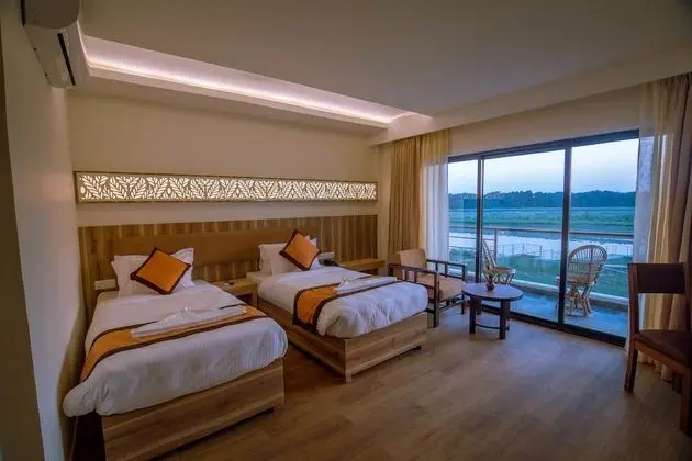 Deluxe İki Ayrı Yataklı Oda, 2 Tek Kişilik Yatak, Nehir Manzaralı