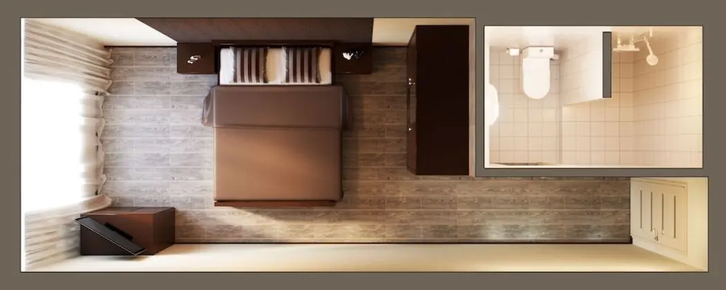 Standard Tek Büyük Yataklı Oda, 1 Yatak Odası, Park Manzaralı