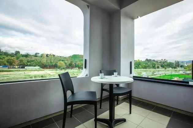Superior room (Jazz)  with balcony and river view