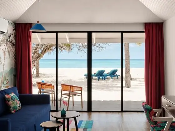 Deluxe Oda, 1 Çift Kişilik Yatak ve Çekyat (Lagoon Beach Villa)