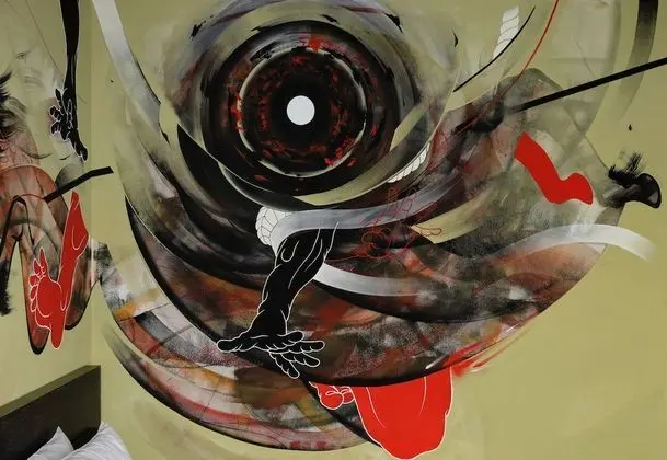 Design Oda, 1 En Büyük (King) Boy Yatak (Artist- No guarantee of artist,31F)