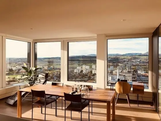 City Apart Daire, 2 Yatak Odası, Göl Manzaralı, Kule