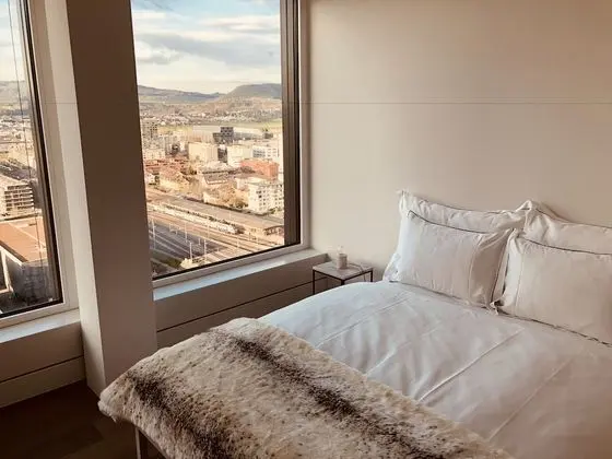 City Apart Daire, 2 Yatak Odası, Göl Manzaralı, Kule