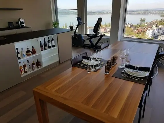 City Apart Daire, 2 Yatak Odası, Göl Manzaralı, Kule