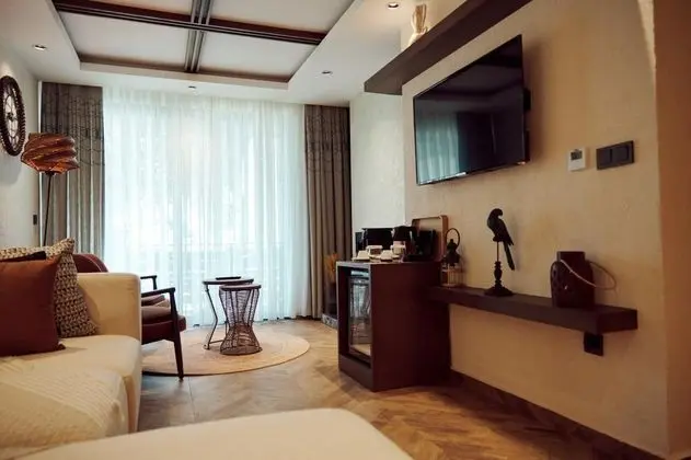 Executive Şömineli Oda, Bahçe Manzaralı