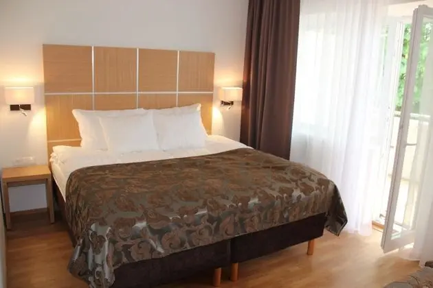 Deluxe Tek Büyük Yataklı Oda, Balkon, Park Manzaralı