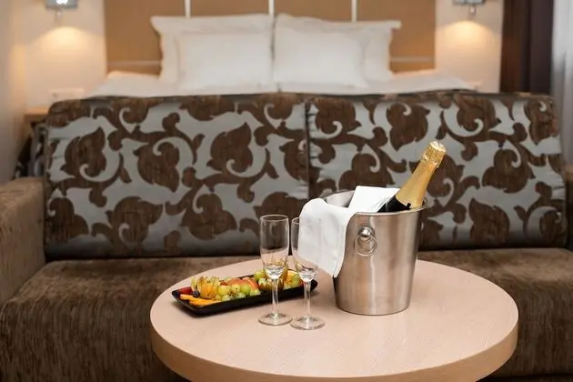Deluxe Tek Büyük Yataklı Oda, Balkon, Park Manzaralı