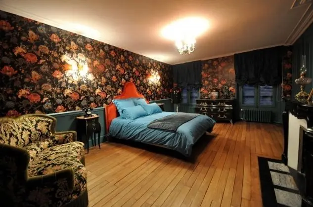 Deluxe Tek Büyük Yataklı Oda, Park Manzaralı (Chambre Eugénie)