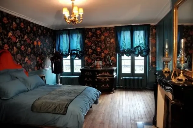 Deluxe Tek Büyük Yataklı Oda, Park Manzaralı (Chambre Eugénie)