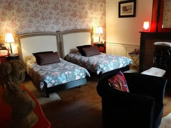 Deluxe Tek Büyük veya İki Ayrı Yataklı Oda, Zemin Kat (Chambre de Mme Doullys)