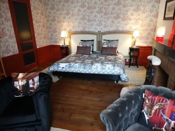 Deluxe Tek Büyük veya İki Ayrı Yataklı Oda, Zemin Kat (Chambre de Mme Doullys)