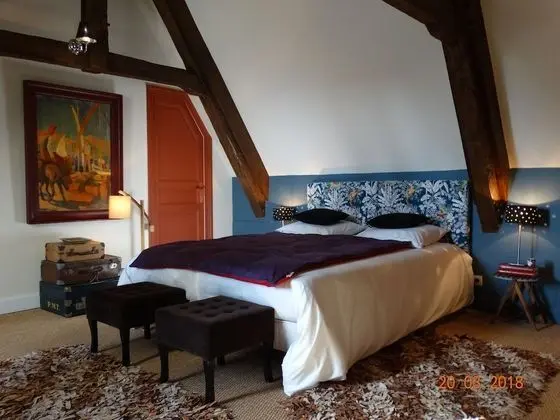 Deluxe Tek Büyük Yataklı Oda (Chambre d'Athanase)