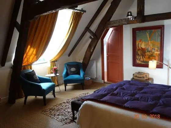Deluxe Tek Büyük Yataklı Oda (Chambre d'Athanase)