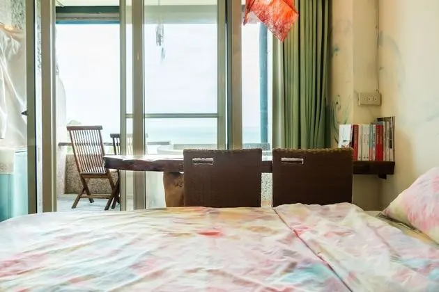 Tek Büyük Yataklı Oda, Balkon, Okyanus Manzaralı