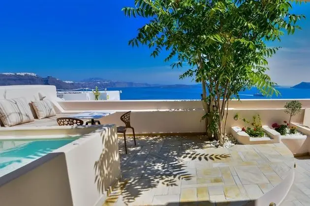 Villa, 3 Yatak Odası (2 Outdoor Hot Tubs & Caldera View)