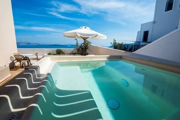 Villa, 3 Yatak Odası (2 Outdoor Hot Tubs & Caldera View)