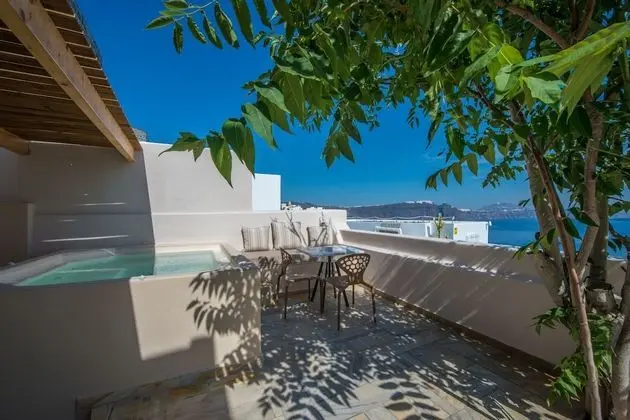 Villa, 3 Yatak Odası (2 Outdoor Hot Tubs & Caldera View)